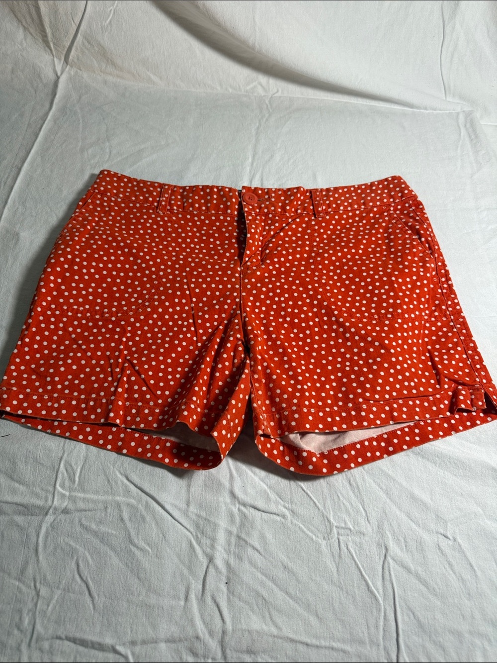 Red Polka Dot Women's Shorts